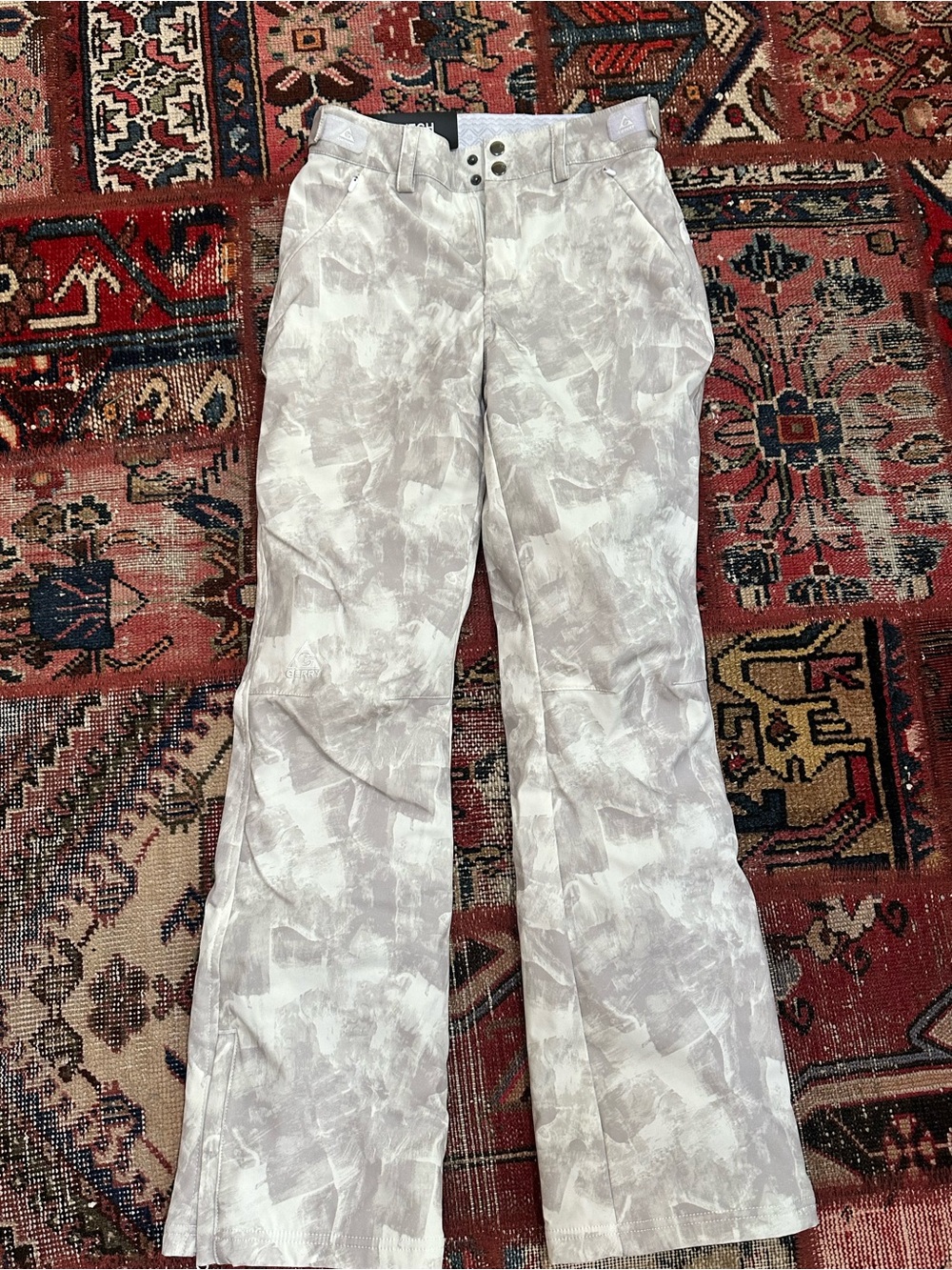 NWT Gerry Women's 4-Way Stretch Snow Pants Fleece Lined Water Resistant Size XS